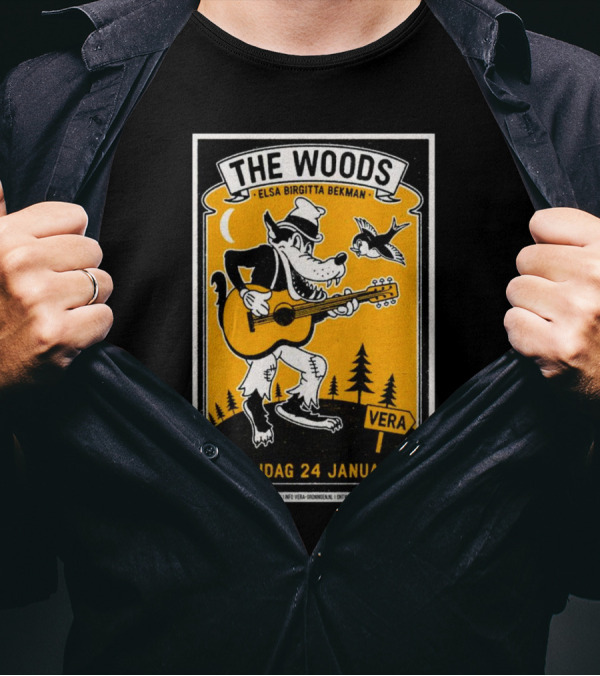 The Woods Elsa Birgitta Bekman Vera Vrijdag 24 Januari Groningen 2025 T-Shirt