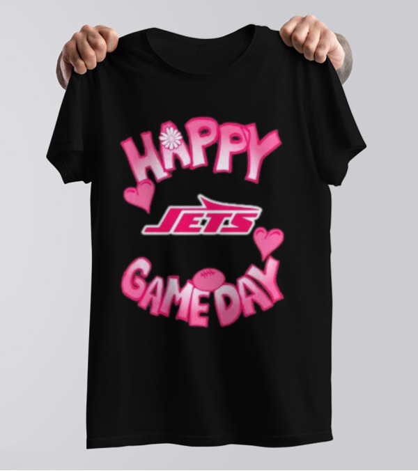 Valentine’s Day 2025 New York Jets Happy Gameday T-Shirt