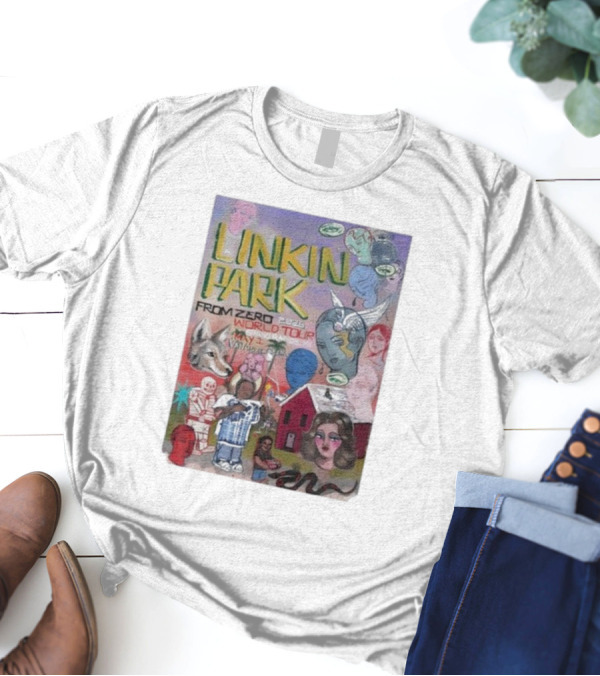 Linkin Park From Zero 2025 World Tour Van Andel Arena Grand Rapids MI May 1st Sofia Enriquez T-Shirt