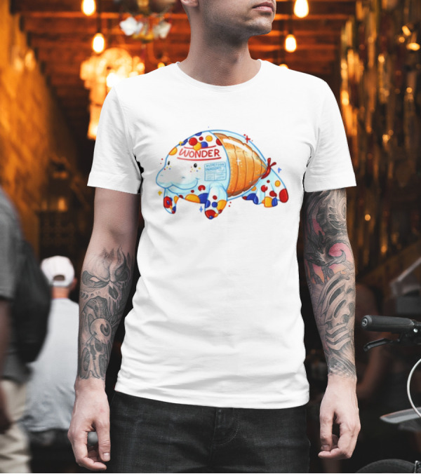 Oddarette Wonder Nutrition Ingredients Happy Manatee T-Shirt
