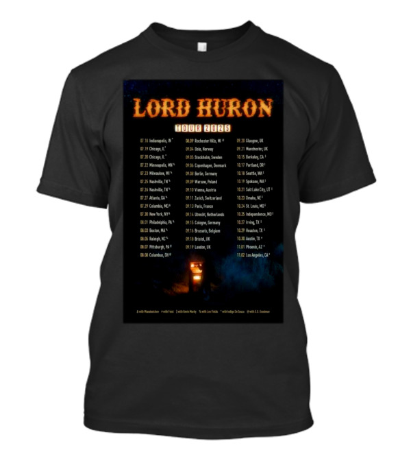 Lord Huron Tour 2025 Dates And Locations Including Los Angeles And New York T-Shirt