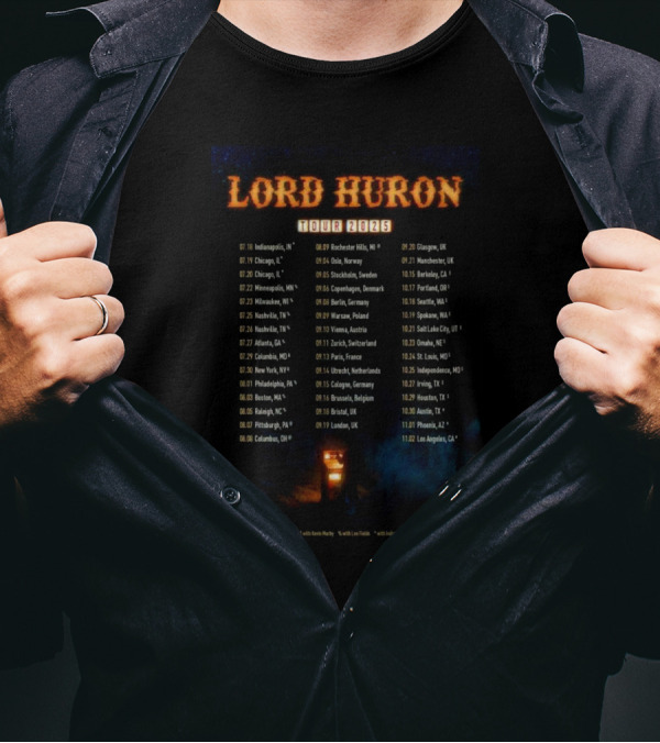 Lord Huron Tour 2025 Dates And Locations Including Los Angeles And New York T-Shirt