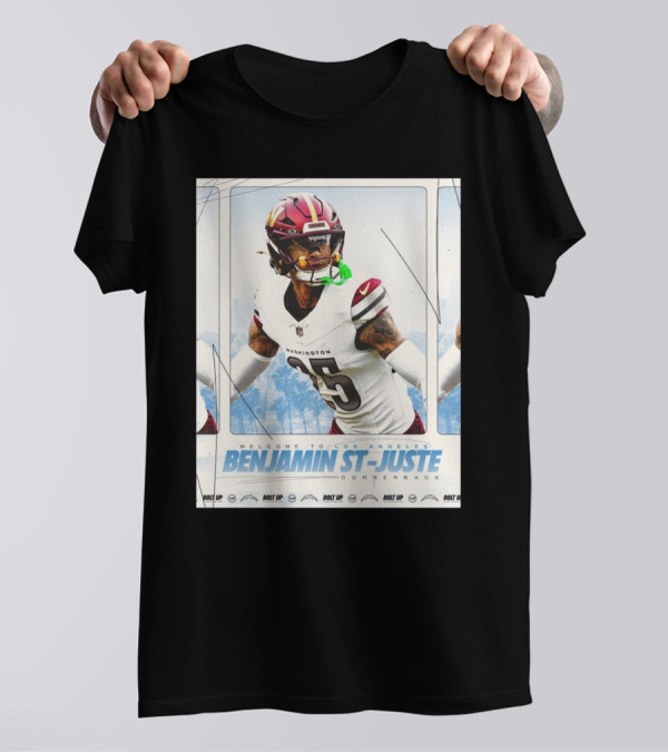 Welcome To Los Angeles Benjamin St-Juste Cornerback Bolt Up T-Shirt