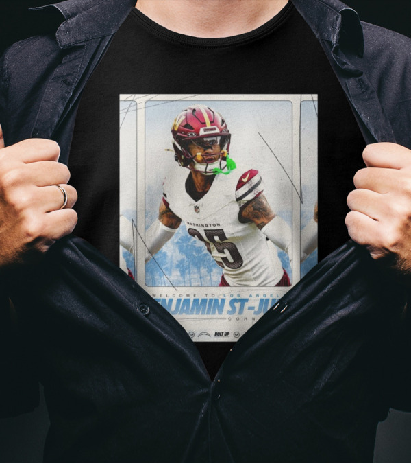Welcome To Los Angeles Benjamin St-Juste Cornerback Bolt Up T-Shirt
