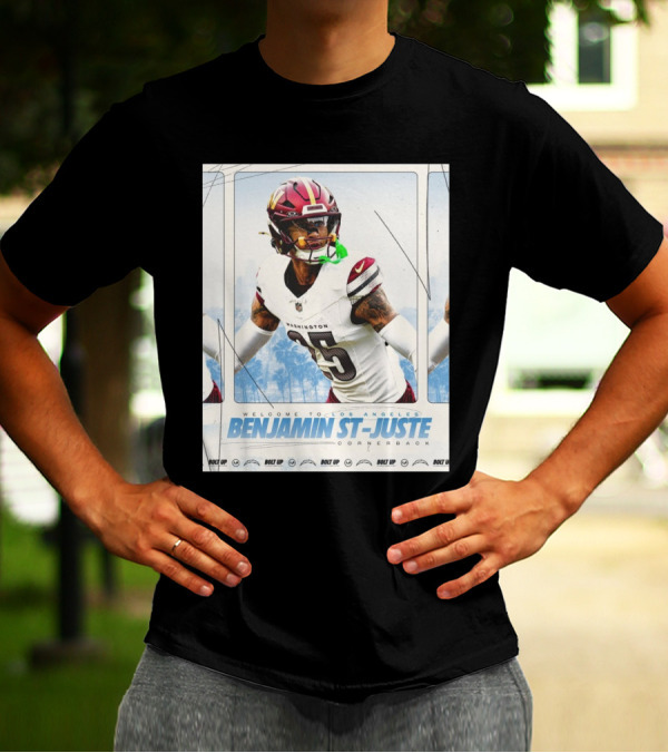 Welcome To Los Angeles Benjamin St-Juste Cornerback Bolt Up T-Shirt