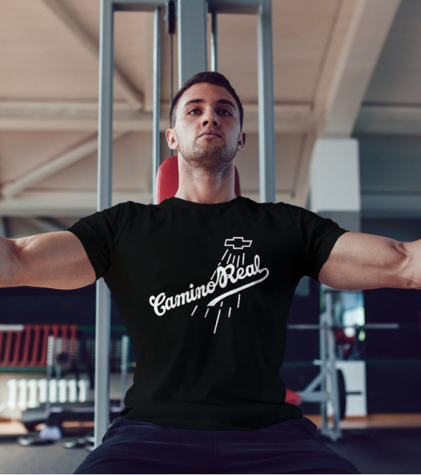 Los Angeles Dodgers Teoscar Hernandez Camino Real Chevrolet Logo T-Shirt