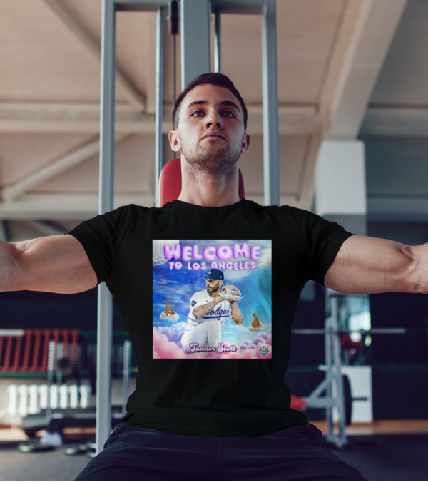 Los Angeles Dodgers Welcome Tanner Scott 2024 World Champions T-Shirt