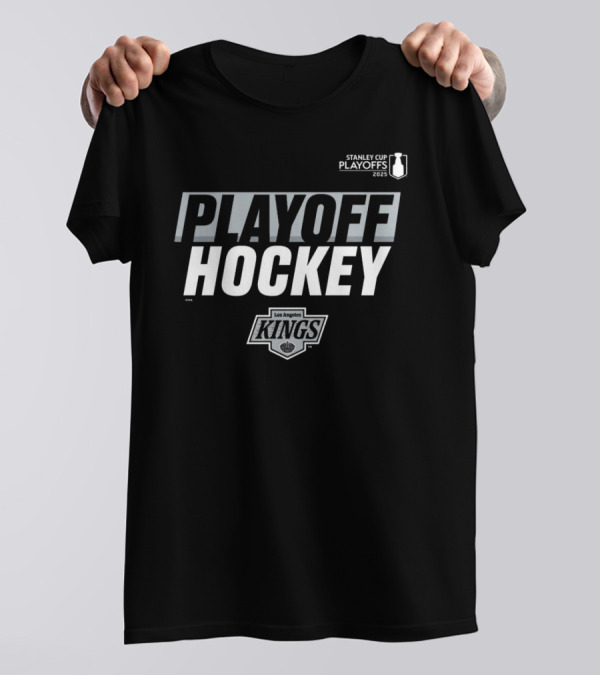 Los Angeles Kings Playoff Hockey 2025 Stanley Cup T-Shirt