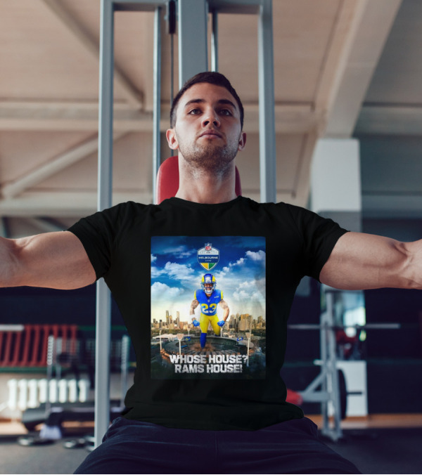 Los Angeles Rams Kyren Williams Whose House Rams House NFL 2026 Melbourne Game T-Shirt
