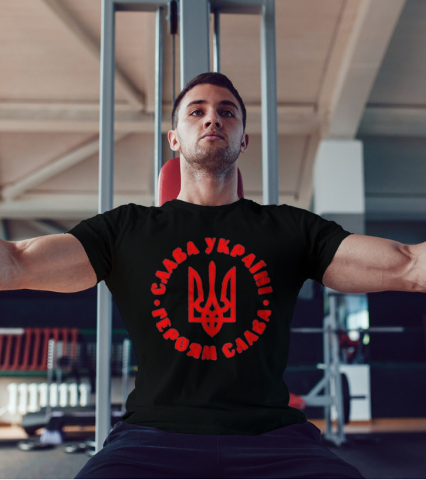 Слава Україні Героям Слава Matthew Livelsberger Glory To Ukraine T-Shirt