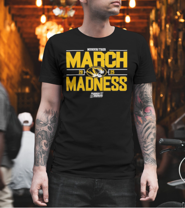 Missouri Tigers March Madness 2025 T-Shirt