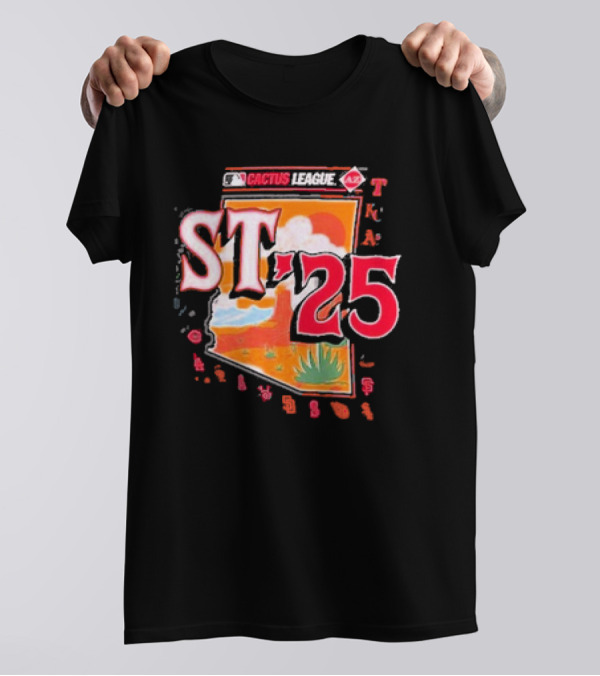 MLB 2025 Spring Training Cactus League Arizona ST25 T-Shirt