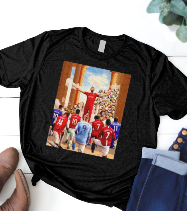Liverpool FC Mohamed Salah Premier League Goals Tribute T-Shirt