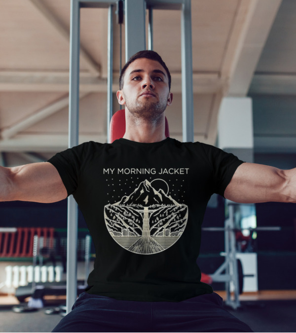 My Morning Jacket Gorge Mountain Starry Night T-Shirt