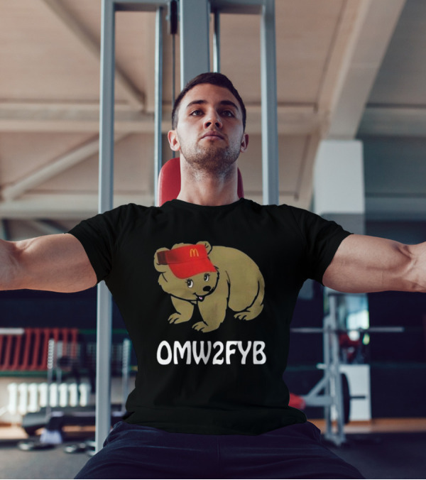 OMW2FYB Bear With Red Cap T-Shirt