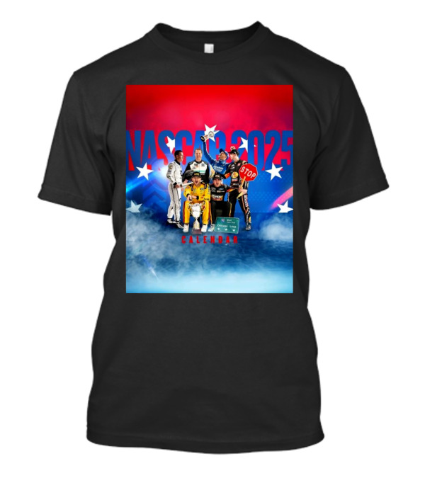 NASCAR 2025 West Ryan Expy Chicago Loop Calendar Racing Champions T-Shirt