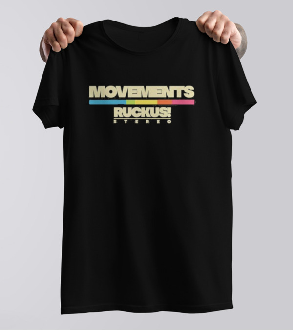 Movements Ruckus Stereo Retro Color Bar T-Shirt