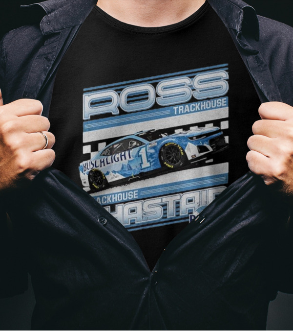 Ross Chastain Trackhouse Busch Light Racing Car 2025 T-Shirt