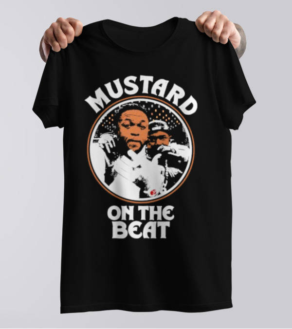 Mustard On The Beat DJ Mustard Circle Design T-Shirt