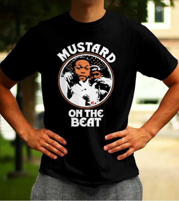 Mustard On The Beat DJ Mustard Circle Design T-Shirt