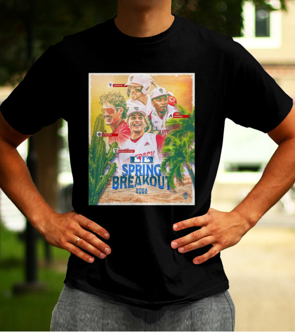 NC State Wolfpack Baseball MLB Spring Breakout 2025 Jacob Cozart Eli Serrano III Brandon Butterworth Gino Groover T-Shirt