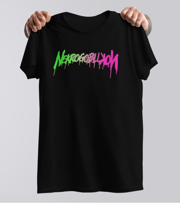 Nekrogoblikon Goblin Mode Wicked Ombre Neon Drip T-Shirt