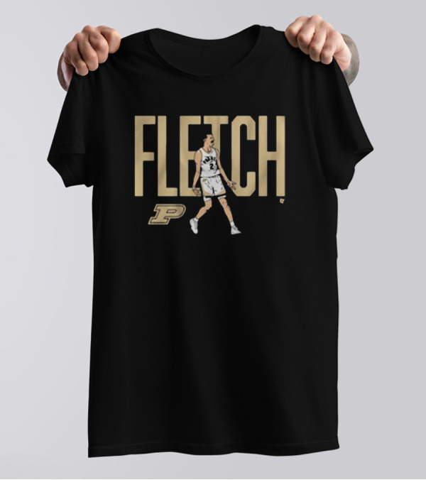 Purdue Basketball Fletch P T-Shirt