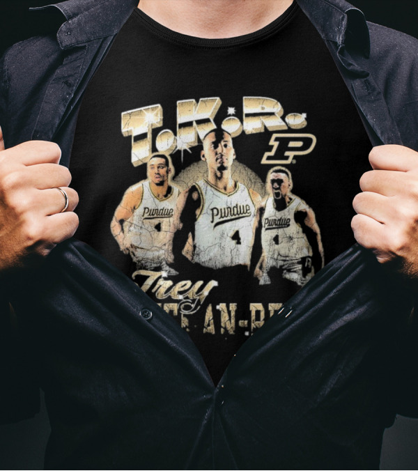 Purdue Basketball TKR Trey Kaufman-Renn Vintage 90s T-Shirt