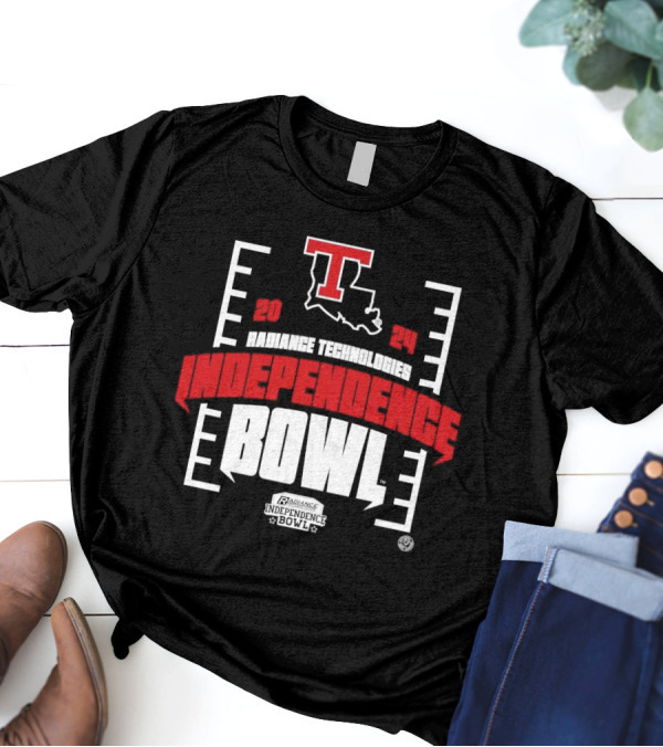 Radiance Technologies Independence Bowl 2024 Louisiana Tech Bulldogs T-Shirt