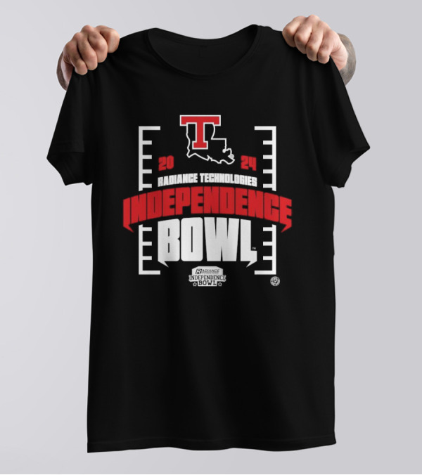 Radiance Technologies Independence Bowl 2024 Louisiana Tech Bulldogs T-Shirt