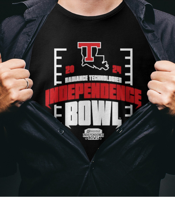 Radiance Technologies Independence Bowl 2024 Louisiana Tech Bulldogs T-Shirt