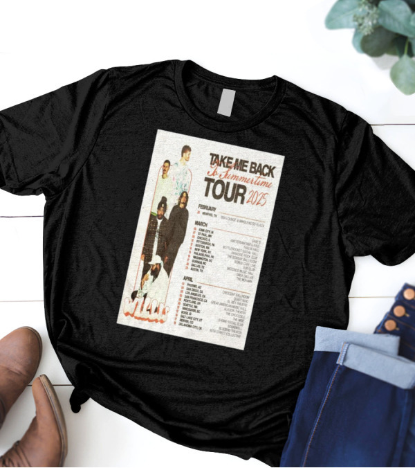 Take Me Back To Summertime Tour 2025 February 28 Memphis TN 1884 Lounge Minglewood Plaza T-Shirt