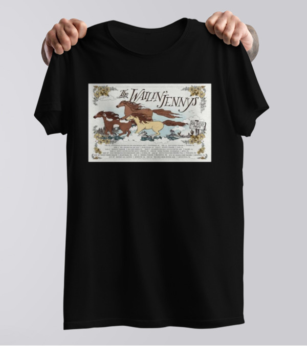 The Wailin’ Jennys Go West Tour 2025 Feb 14 Scottsdale Center For The Performing Arts T-Shirt