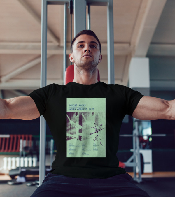 Touche Amore Latin America 2025 Tour Dates Guadalajara Anexo Foro Independencia 30 April T-Shirt