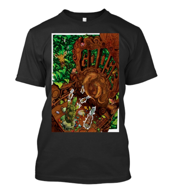 Goose Tour February 15 2025 Grand Rapids MI GLC Live At 20 Monroe Colorful Tortoise And Forest Scene T-Shirt