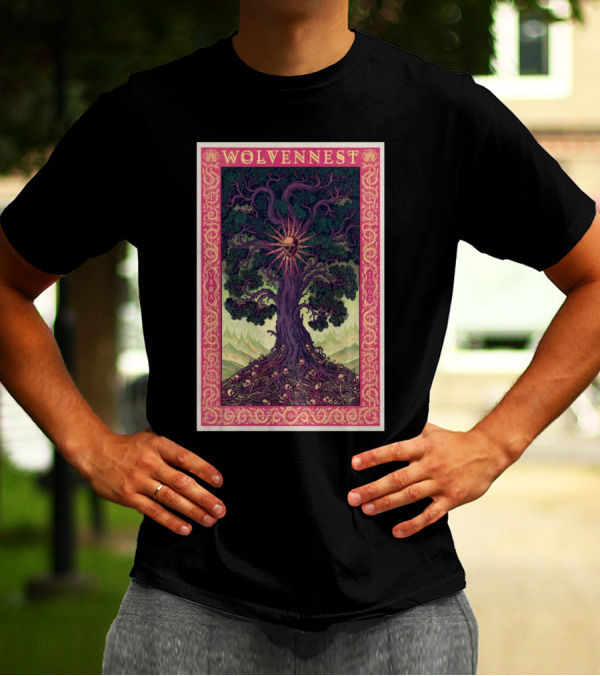 Wolvennest Vera Groningen February 15 2025 Skull Tree Artwork T-Shirt