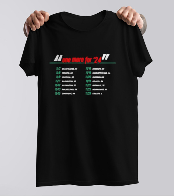 Ratboys One More For ’24 North American Tour Dates 2023-2024 T-Shirt