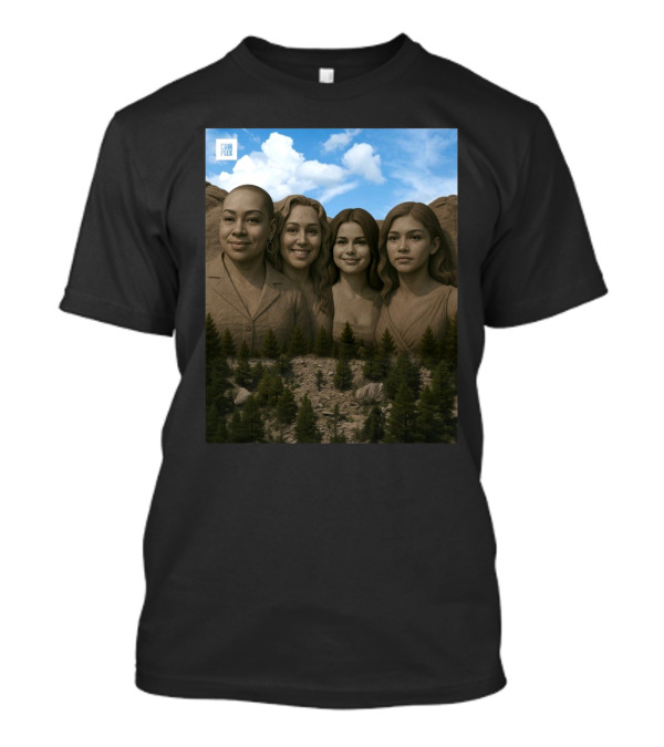 Raven-Symone Miley Cyrus Selena Gomez Zendaya Disney Channel Mount Rushmore 2025 Complex T-Shirt