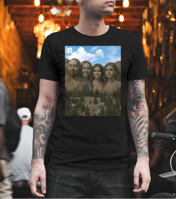 Raven-Symone Miley Cyrus Selena Gomez Zendaya Disney Channel Mount Rushmore 2025 Complex T-Shirt