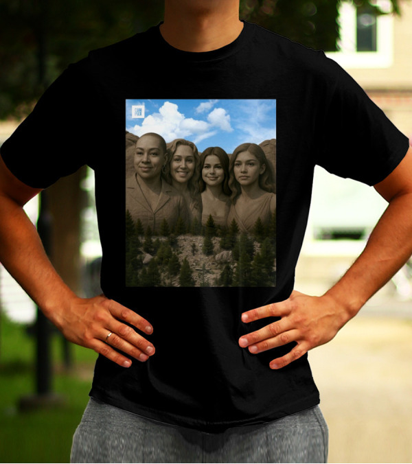 Raven-Symone Miley Cyrus Selena Gomez Zendaya Disney Channel Mount Rushmore 2025 Complex T-Shirt