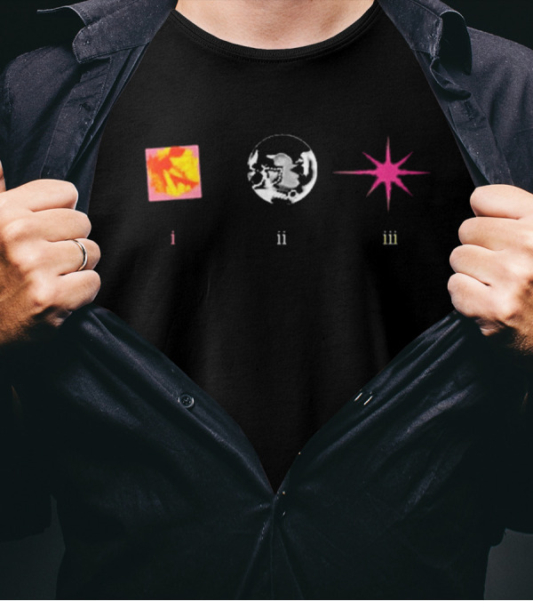RAYE I Ii Iii Let There Be Light Square Circle Star T-Shirt