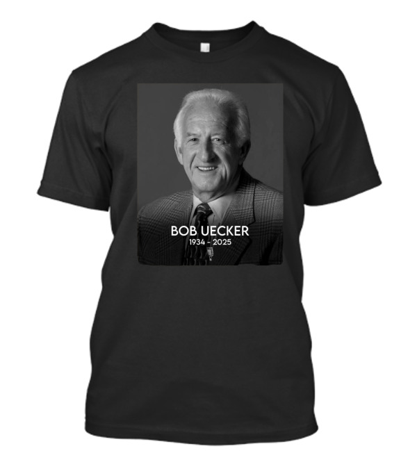 Bob Uecker 1934-2025 Mr. Baseball Memoriam T-Shirt