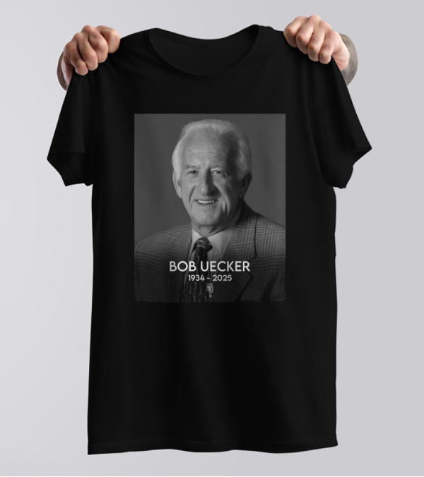 Bob Uecker 1934-2025 Mr. Baseball Memoriam T-Shirt