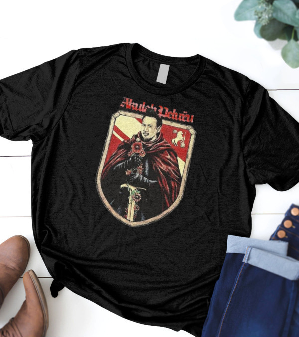 Rebellion Rose X Jrd Sid Akulah Peluru 2025 Knight Rose Emblem T-Shirt