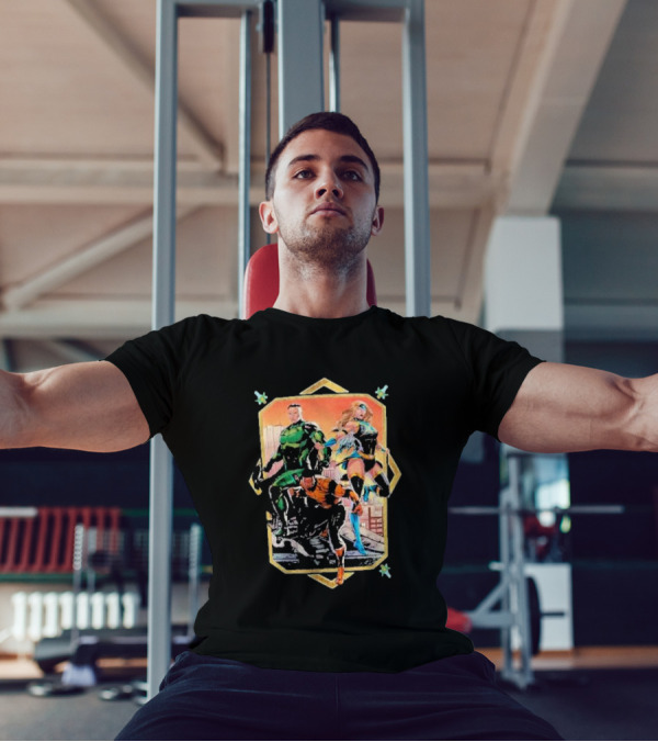 Rippaverse Trinity Action Dynamic Comic Heroes Unleashed T-Shirt