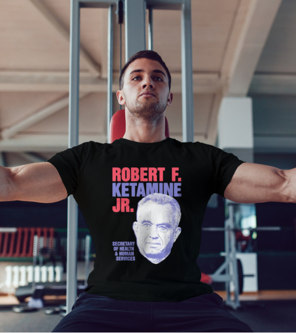 Robert F. Ketamine Jr. Secretary Of Health And Human Services Retro Portrait T-Shirt