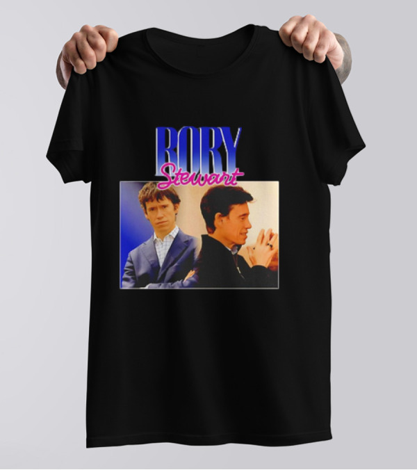 Rory Stewart Retro Style Dual Image T-Shirt