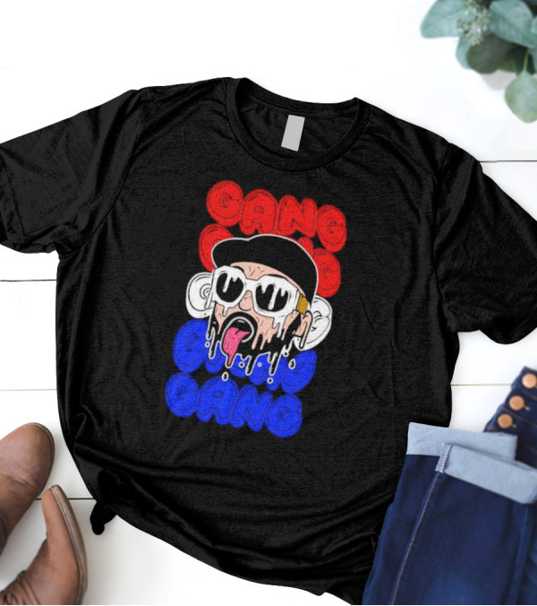 Rooler Kingsday Gang 2025 Dripping Face Art Iconic Style T-Shirt