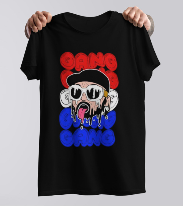 Rooler Kingsday Gang 2025 Dripping Face Art Iconic Style T-Shirt