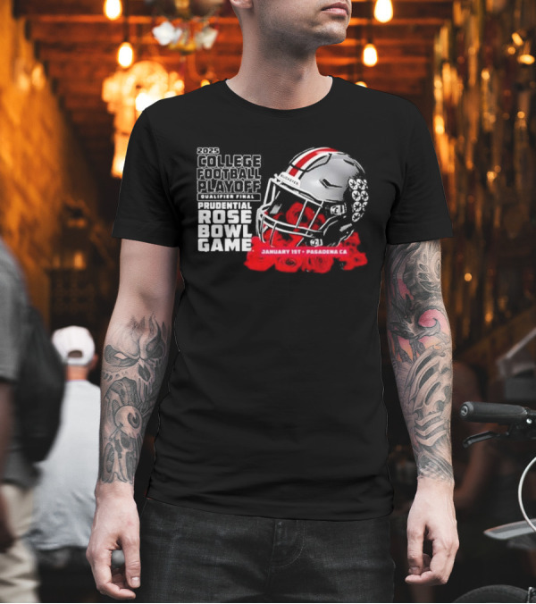 Rose Bowl Game College Football Playoff Pasadena CA January 1st 2025 T-Shirt